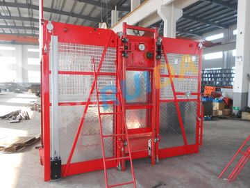 0 ~ 63m/min Curved Construction Passenger Hoist for Personnel and material